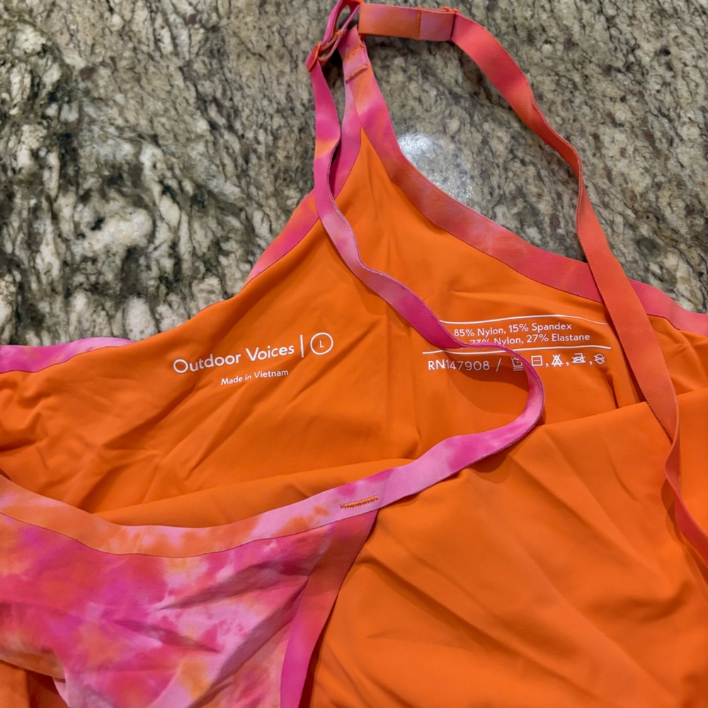 Outdoor Voices Tie Dye Exercise Dress - Picture 3 of 5